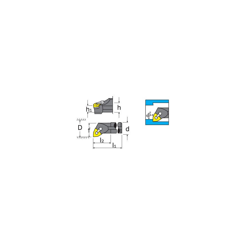 S32U MWLNL 08 Boring Bar