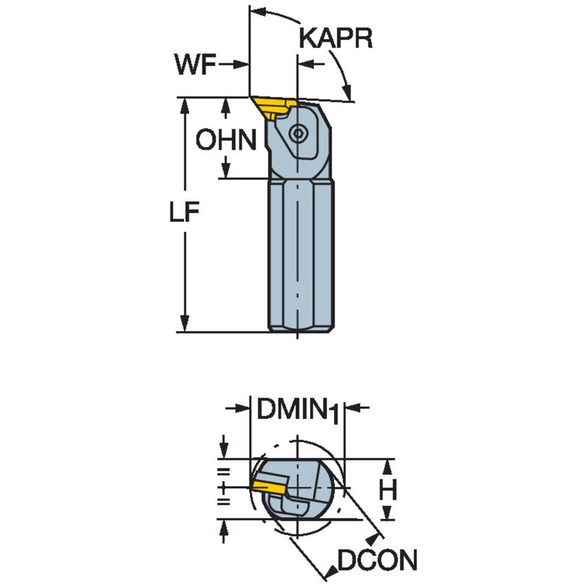 S40V-CKUNR 16 Tool Holder