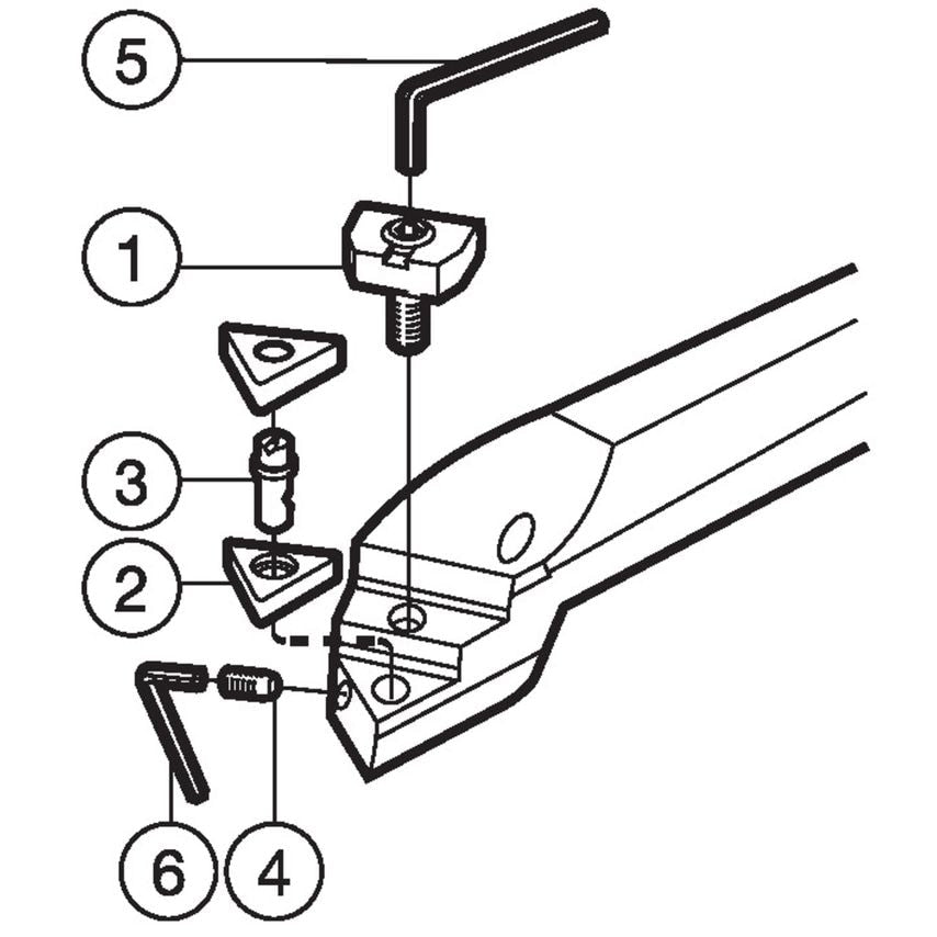 S40VPTFNL 22W Toolholder