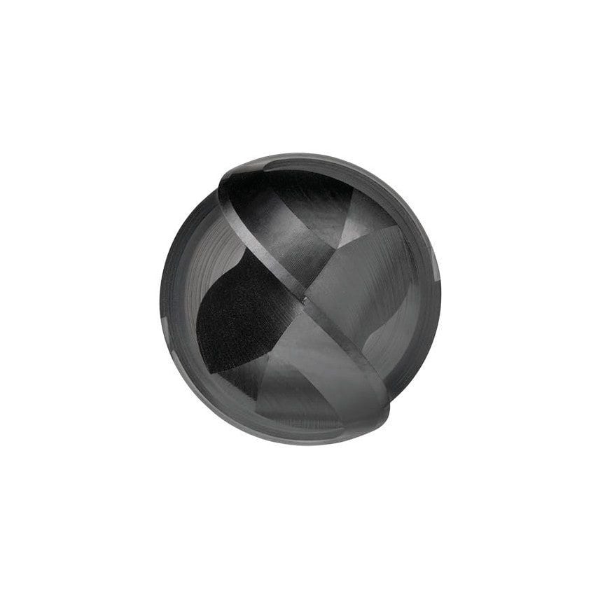 S501 12.00MM Carbide 2 Flute Ball Nosed Short Series Slot Drill - X-Ceed Coated