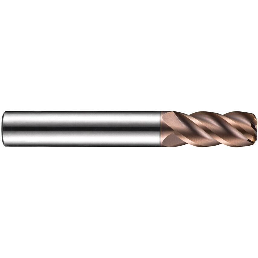 S523 5.00mm X 0.3 mmR X D5 4FL Carbide End Mill TiSiN