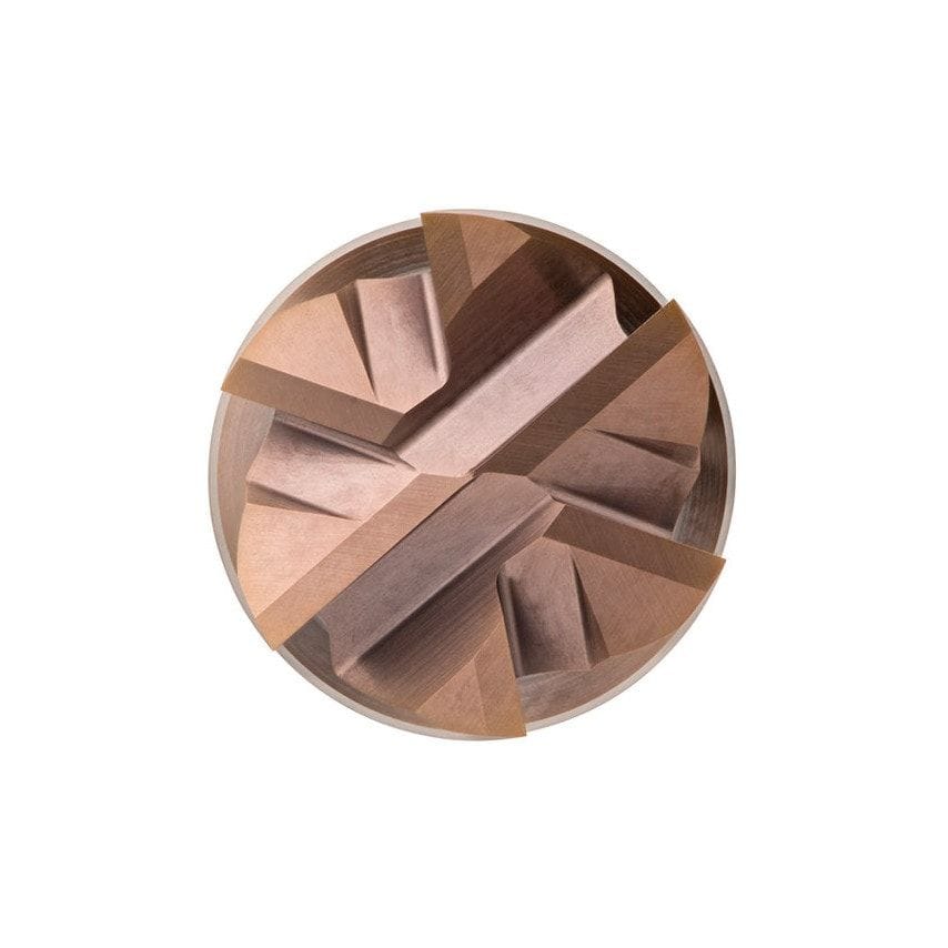 S526 8.00MM Carbide Multi Flute Long Series End Mill - TiSiN Coated