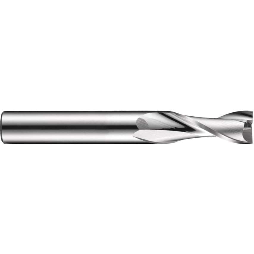 S610 4.0X4.0MM Carbide 2 Flute Short Series Slot Drill - Metric