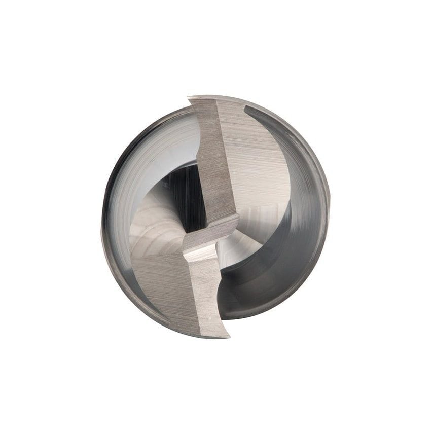 S638 12.3MM Carbide 2 Flute Extra Short Series Reduced Shank Slot Drill