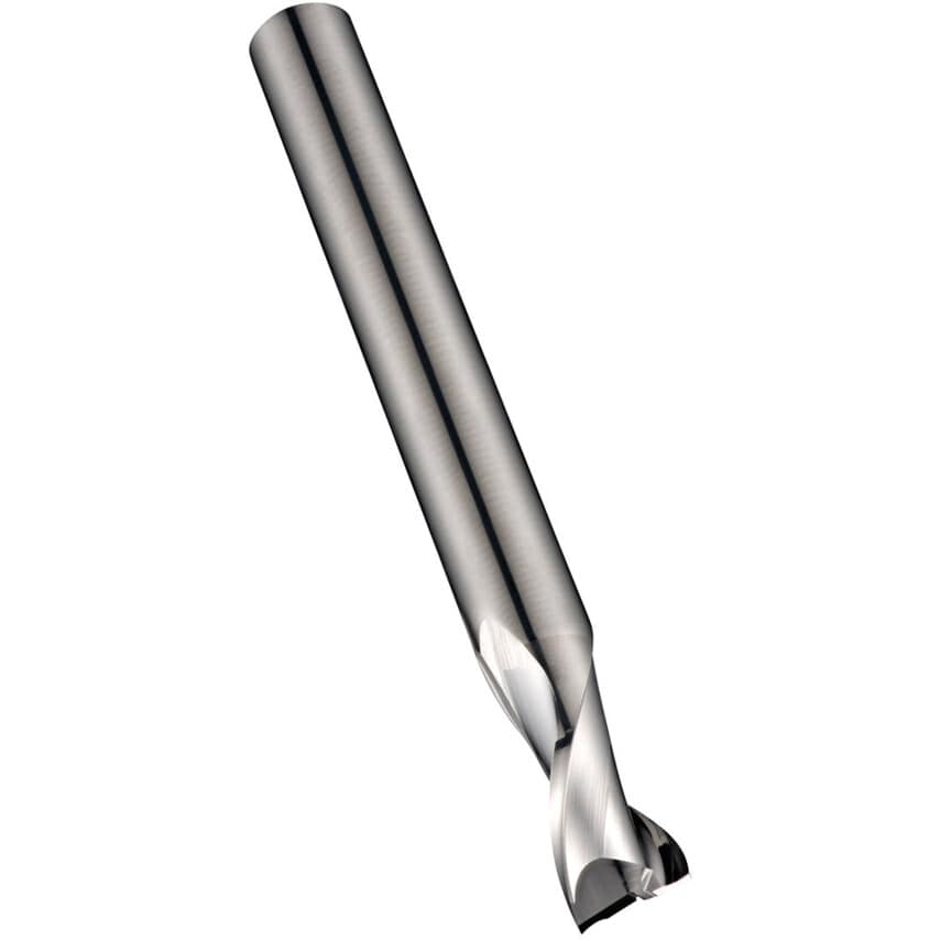 S638 8.2mm Carbide 2 Flute Extra Short Series Reduced Shank Slot Drill