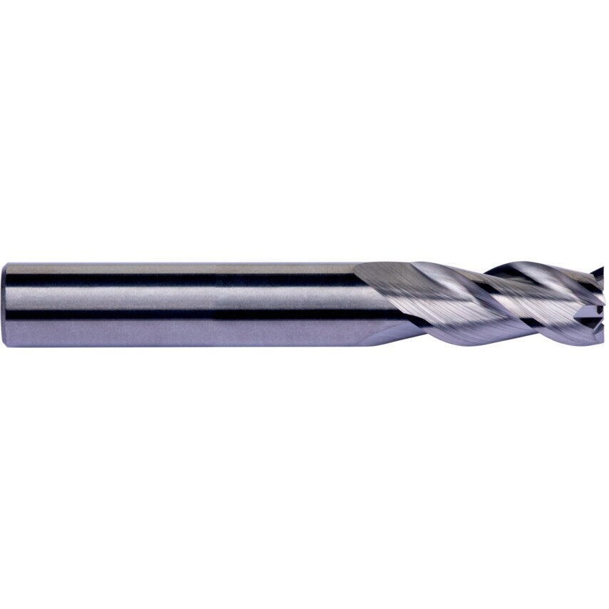 S650 4.00x6.00mm Carbide STD 3FL End Mill Unequal Pitch - Aluminium