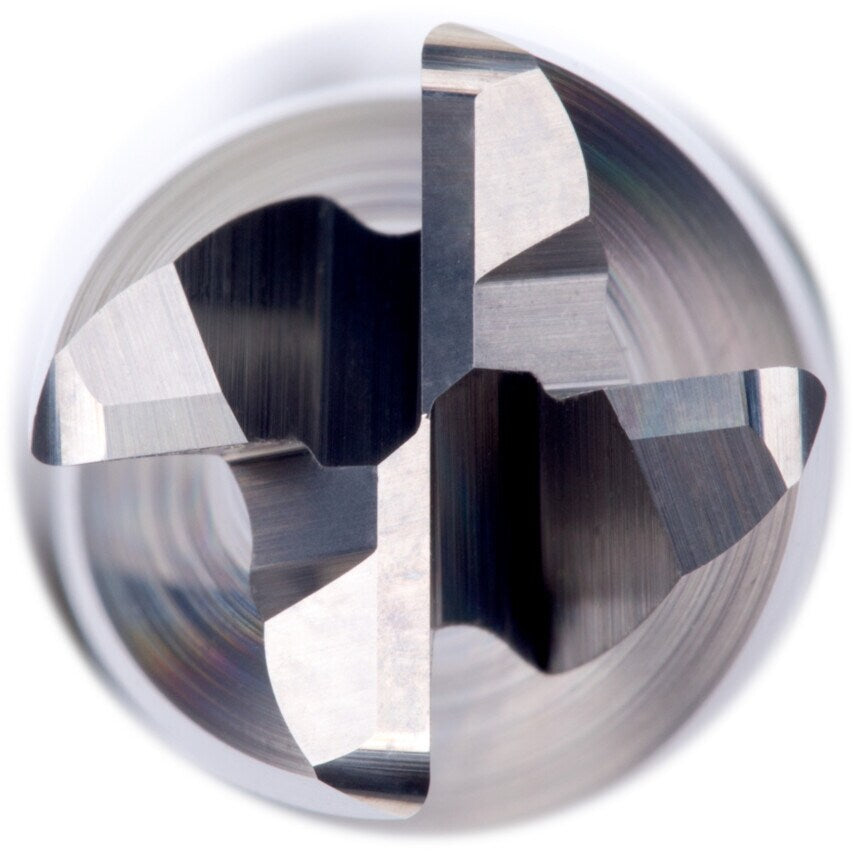 S662 6.00mm 0.5mm Corner Rad Carbide 4FL End Mill Uneq Pitch - Ali