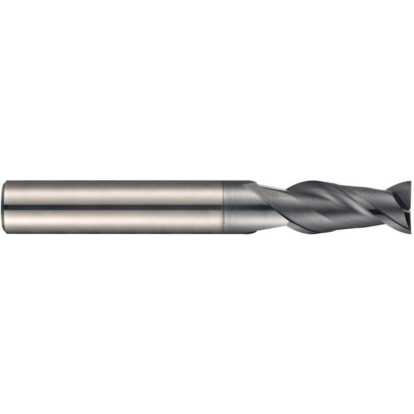 S710 12.00MM Carbide 2 Flute Short Series Slot Drill - ALCRN Coated