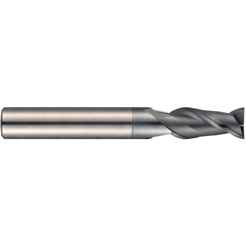 S710 1.5mm Carbide Alcrn 2FLSHORT Series Slot Drill
