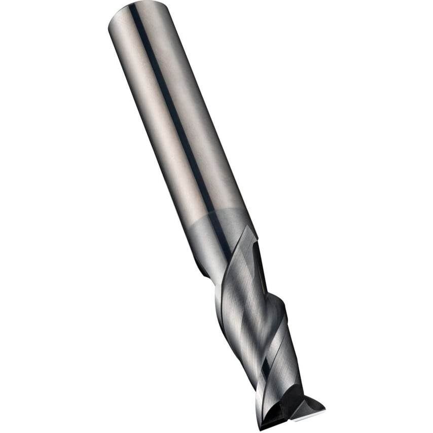 S710 16.00mm Carbide 2 Flute Short Series Slot Drill - AlCrN Coated