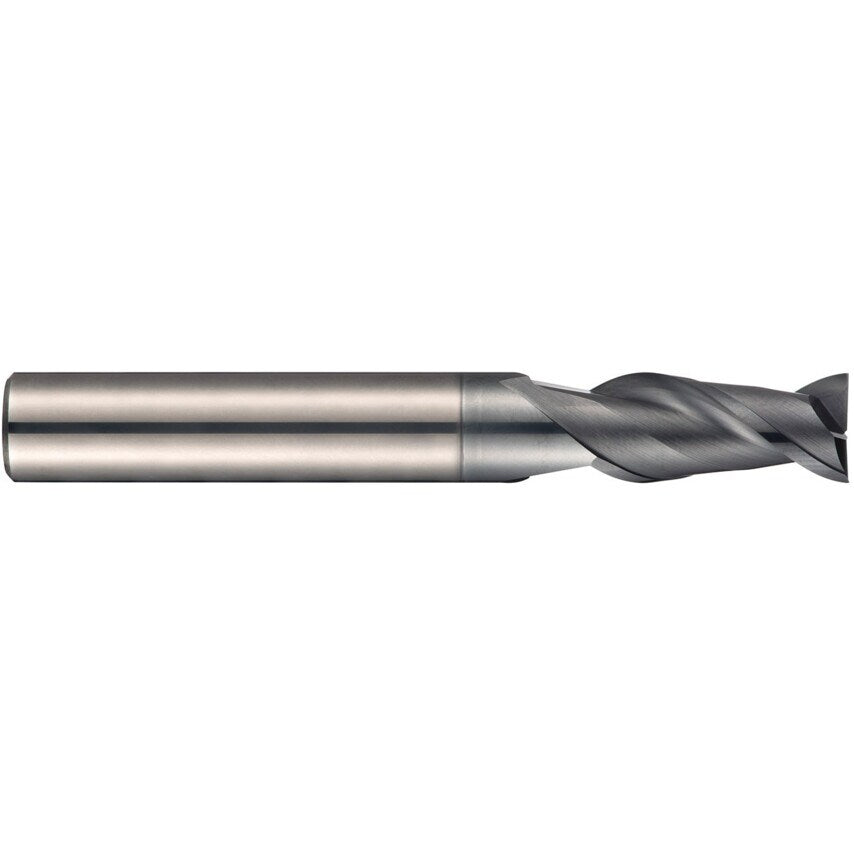 S710 4.00mm Carbide 2 Flute Short Series Slot Drill - AlCrN Coated