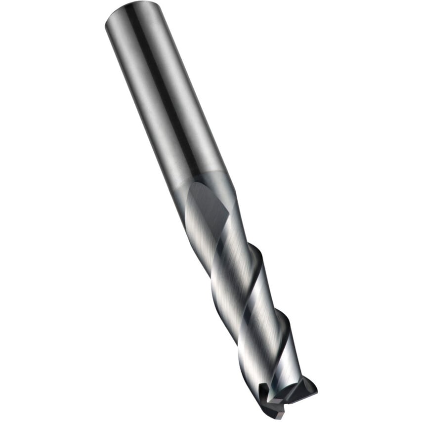 S714 3mm Carbide Alcrn 3FL Long Series Slot Drill