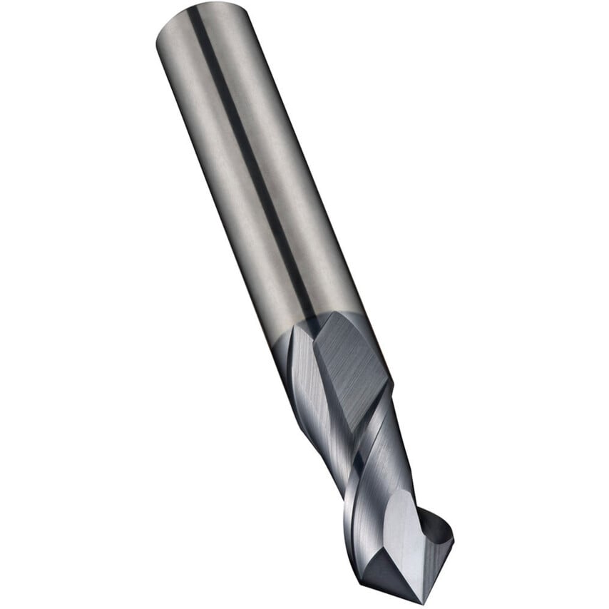 S740 12mm Carbide Altin 2FL SHORT90DEG Chamfer Slot Drill