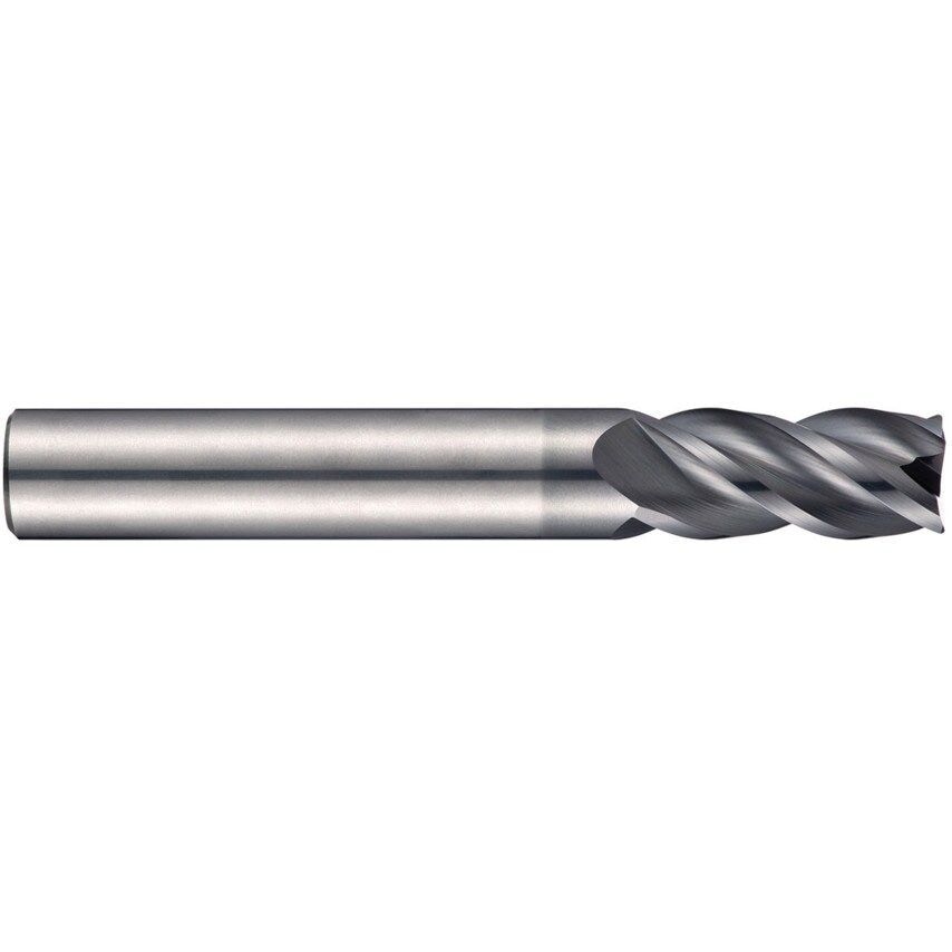 S763 20.00X3.00MM Carbide 4 Flute Short Series Corner Radius End Mill - ALCRN Coated