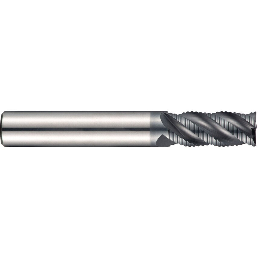 S765 12mm Carbide Alcrn 4FL Short Roughing End Mill