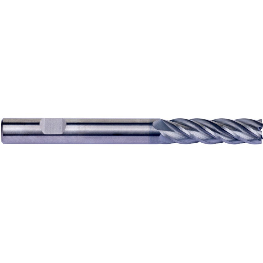 S772HB 10.00mm Carbide AlCrN Long Short 5FL End Mill Unequal Helix