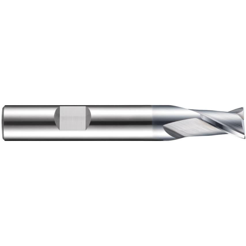 S802HB 4.00MM Carbide 2 Flute Extra Short Slot Drill - Alcrona Coated DIN 6527K