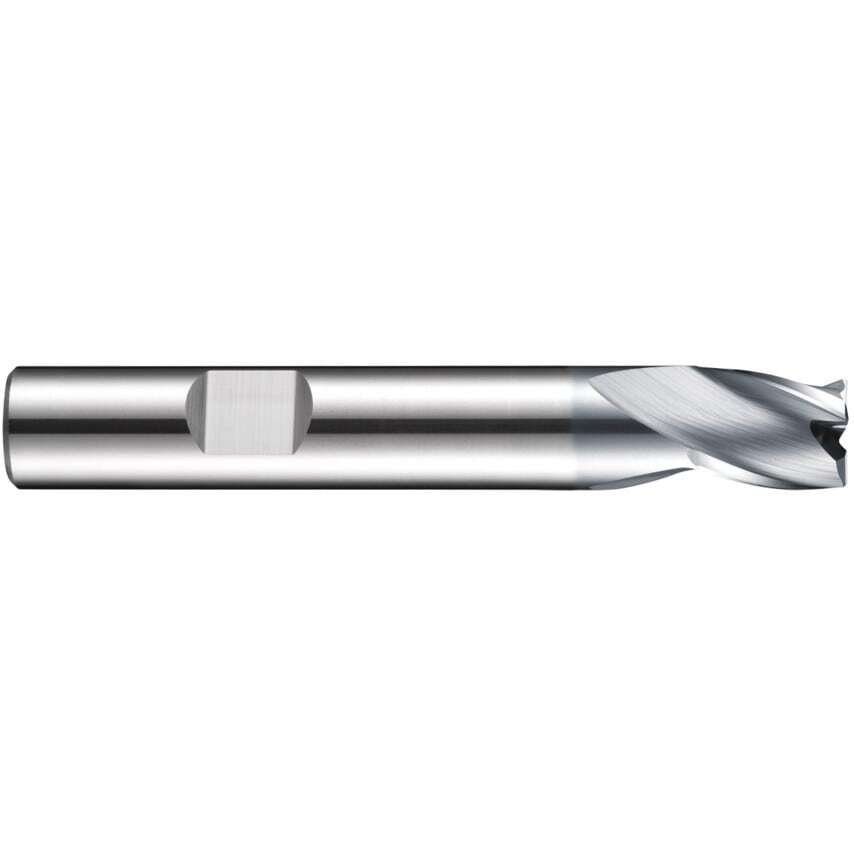 S803HB 3.00MM Carbide 2 Flute Extra Short Slot Drill - Alcrona Coated DIN 6527K
