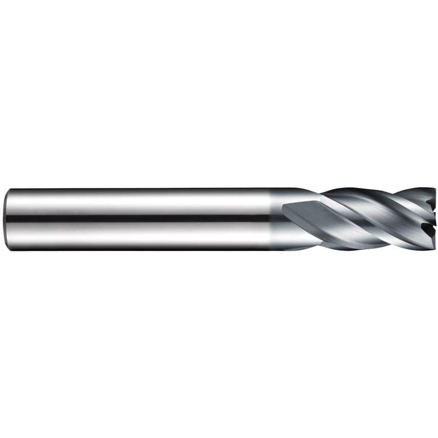 S804HA 25MM Carbide Alcrona 4FL End Mill Extra Short DIN 6527K