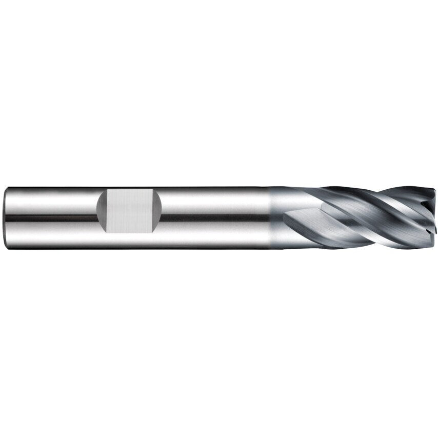 S804HB 20mm Carbide Alcrona 4FL End Mill Extra Short DIN 6527K