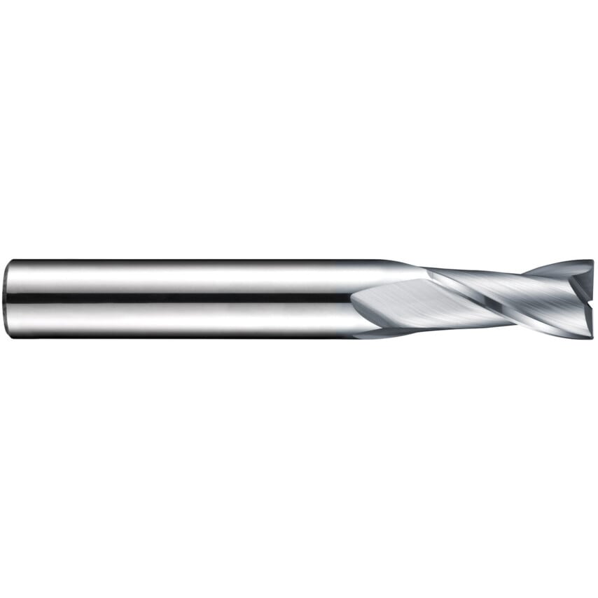 S812HA 14.00mm Carbide 2 Flute Short Series Slot Drill - Alcrona Coated DIN 6527L