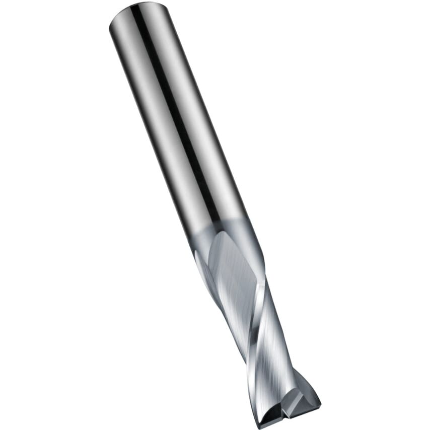 S812HA 4.5mm Carbide 2 Flute Short Series Slot Drill - Alcrona Coated DIN 6527L