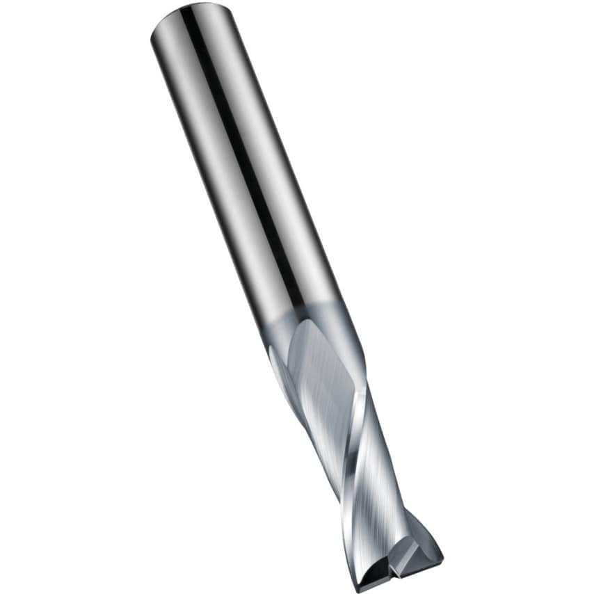 S812HA 7.00MM Carbide 2 Flute Short Series Slot Drill - Alcrona Coated DIN 6527L