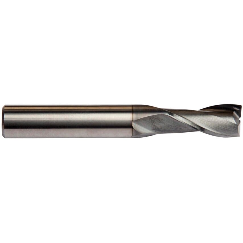 S822 16.00MM Carbide 2 Flute Standard Length Slot Drill - Alcrona Coated