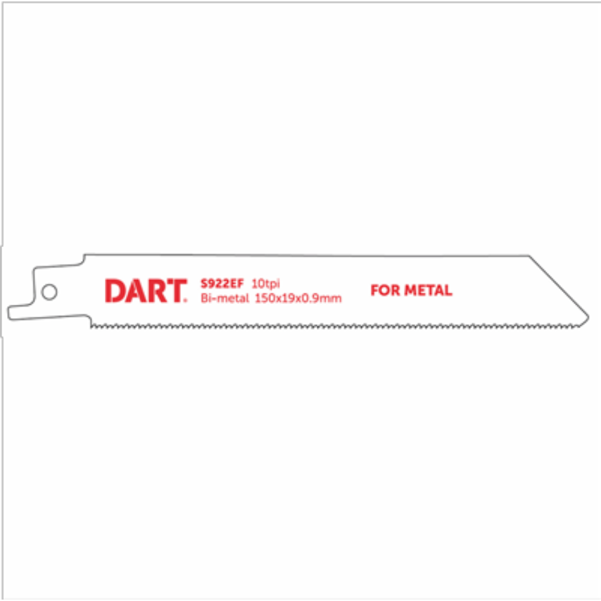 S922EF Metal Cutting Reciprocating Blade, Pack of 5