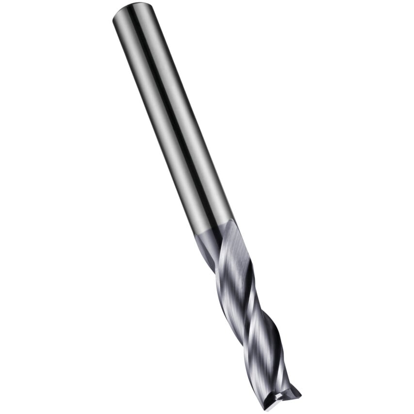 S933 9.00mm Carbide 3 Flute Flatted Shank Slot Drill - TiALN Coated