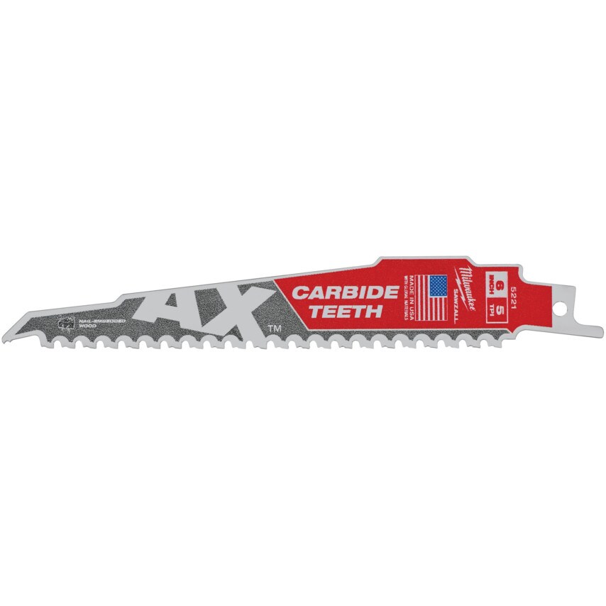 SAWZALL Recipro' Blade Ax TCT150mm (PK-5)