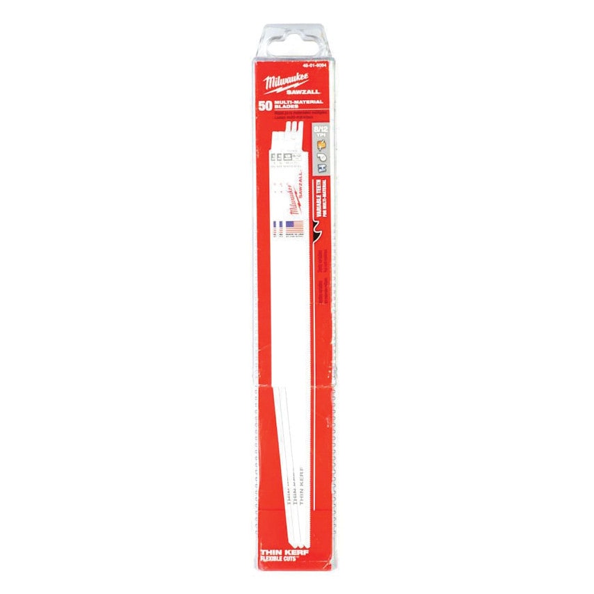 SAWZALL Recipro' Blade Multi-Material 300mm 8/12TPI (PK-50)