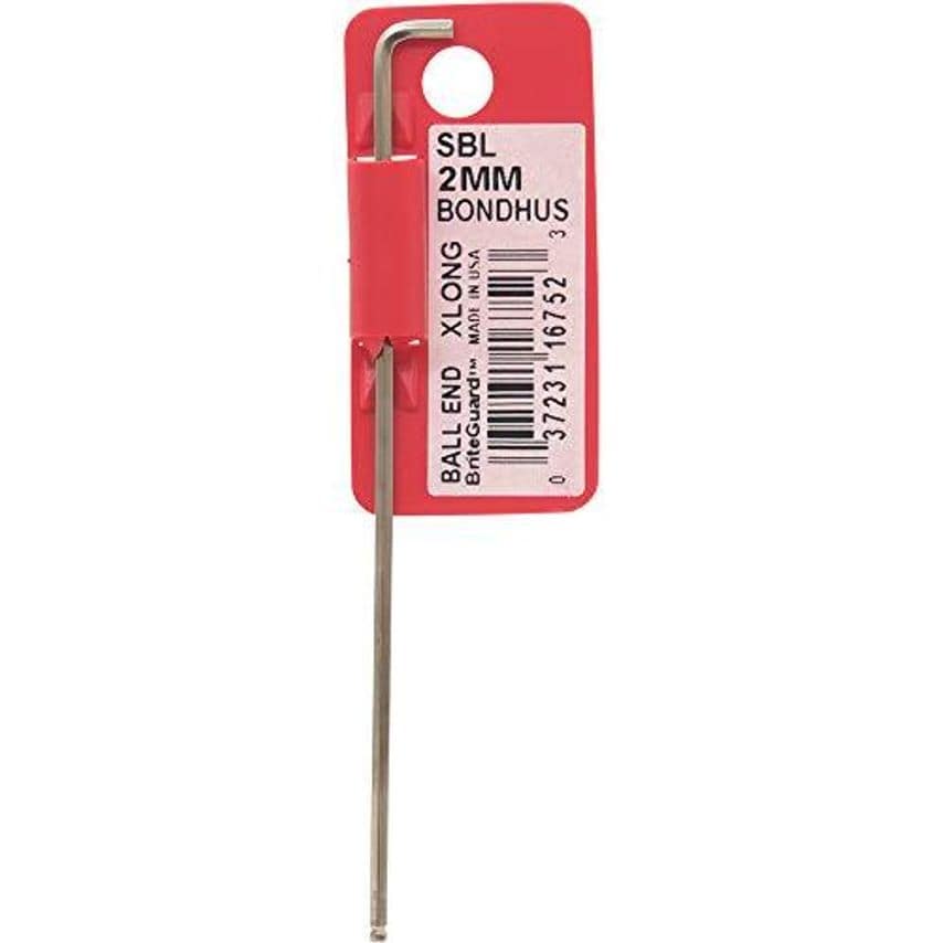 SBL2mmB Briteguard Stubby Ballend Hex Key, 2mmB, 16752