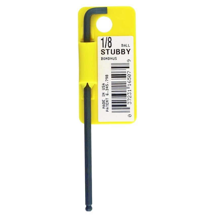 SBL7/64 Stubby Long Series Ballend Hex Key, 7/64", 16506