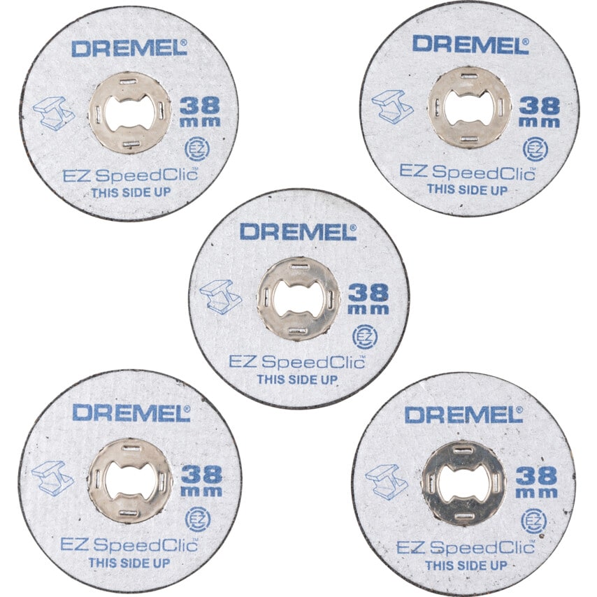 SC456 EZ SpeedClic Metal Cutting Wheels, Pack of 5