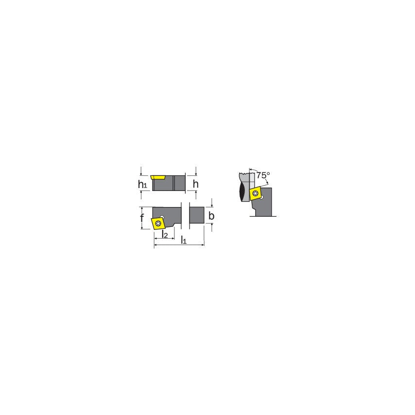 SCKCR 0808D06 External Toolholder