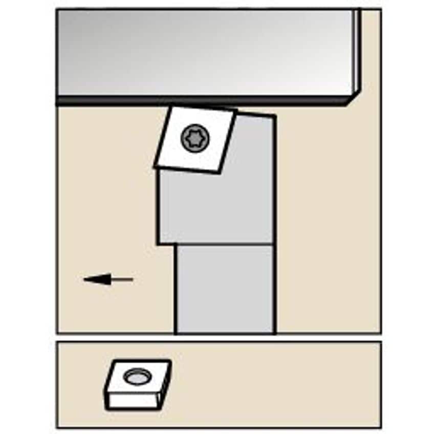 SCRCL083 S Clamping Holder W0.50 L3.50