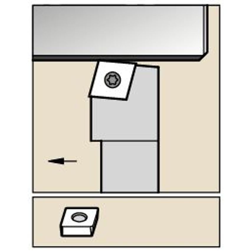SCRCR083 S Clamping Holder W0.50 L3.50