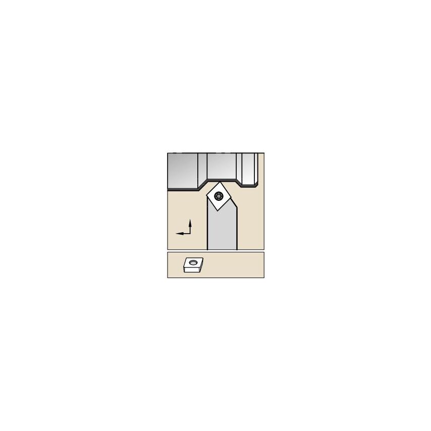 SCSPR1010H06 S Clamping Holder W10, 0MM L100