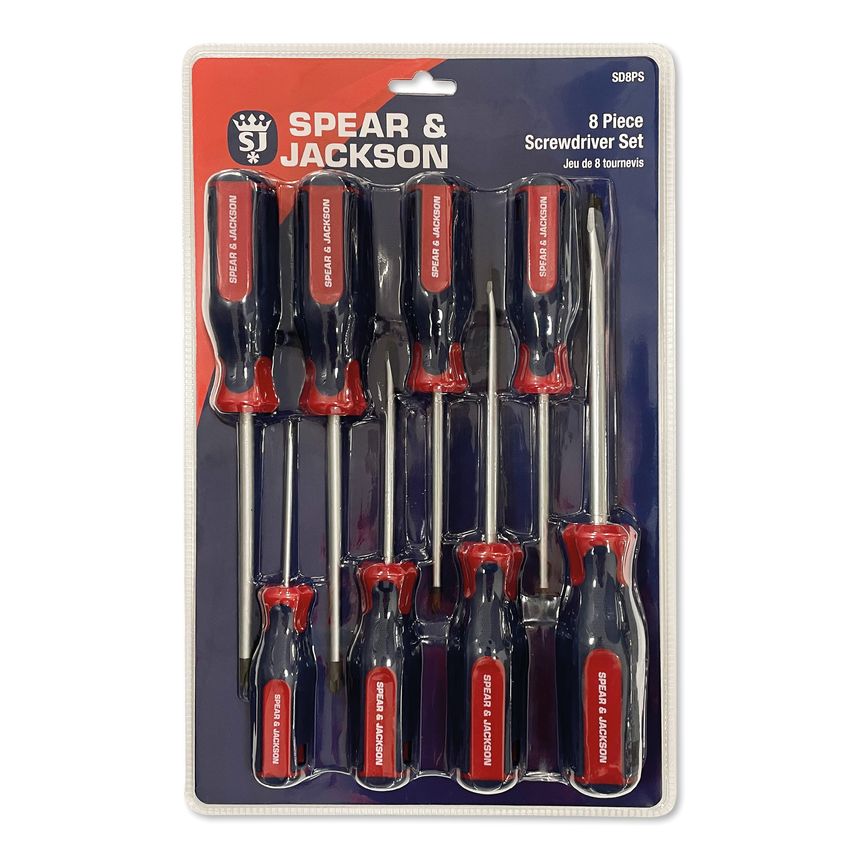 SD8PS 8PC Screwdriver Set