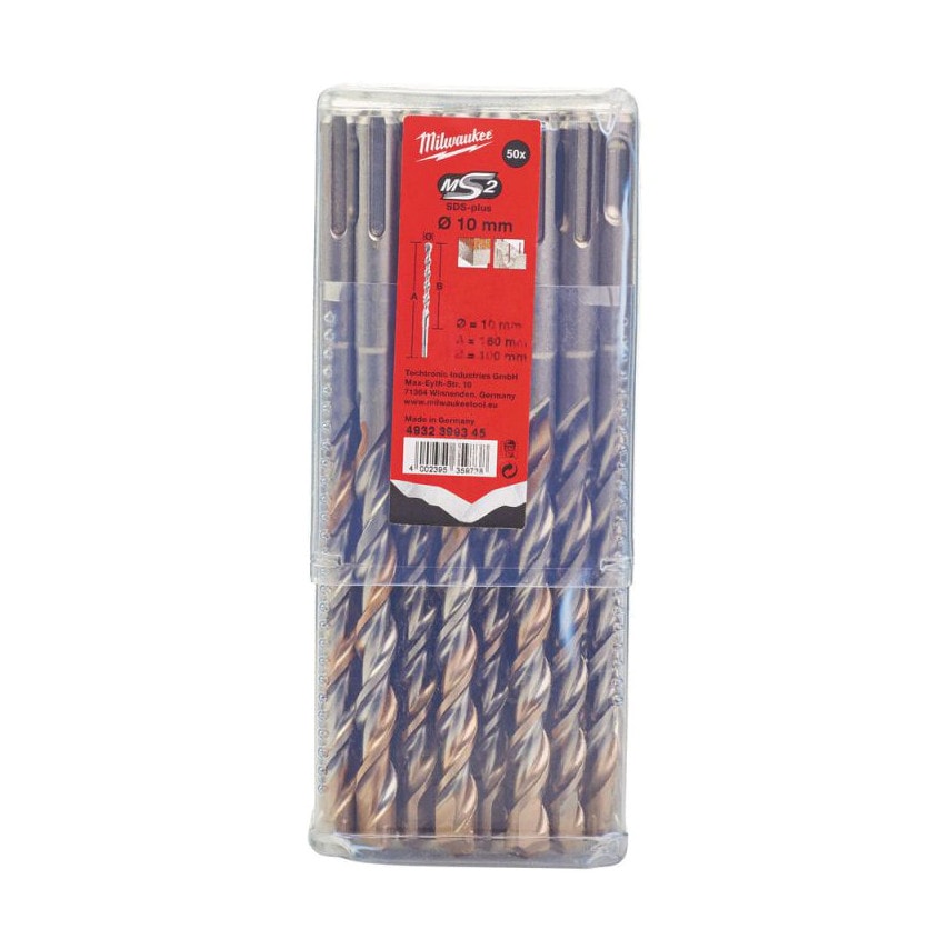 SDS+ M2 Drill 10x160mm (PK-50)