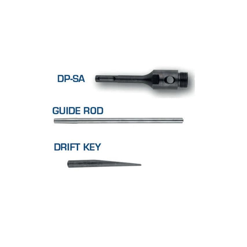SDS Plus Adapter Pack (Adaptor, Guide Rod, Drift Key)