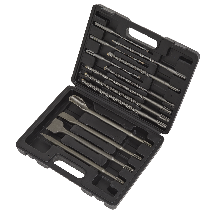 SDS Plus Drill Bit & Chisel Set 13 Piece