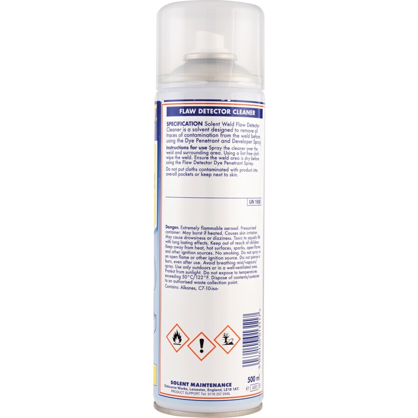 SF1-500B Flaw Detector Cleaner Spray 500ML