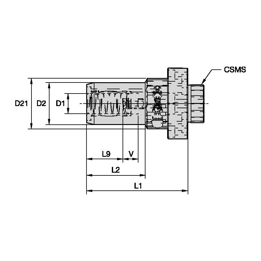 SIF70HC12090m Hydraulic Chuck 12 SIF 70