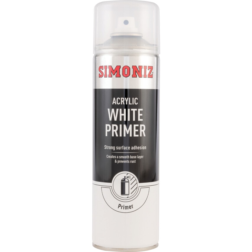 SIMP12D White Aerosol Primer - 500ML
