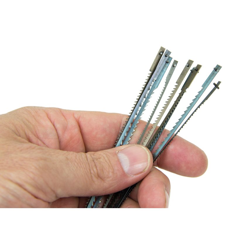 SIP 10pc Assorted Scroll Saw Blades