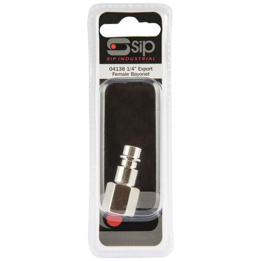 SIP 1/4" Display Pack Export Female Bayonet