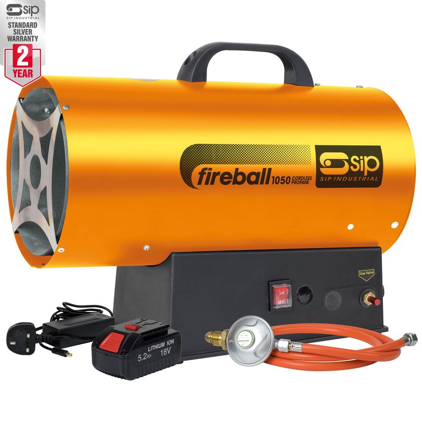 SIP FIREBALL 1050 Cordless Propane Heater