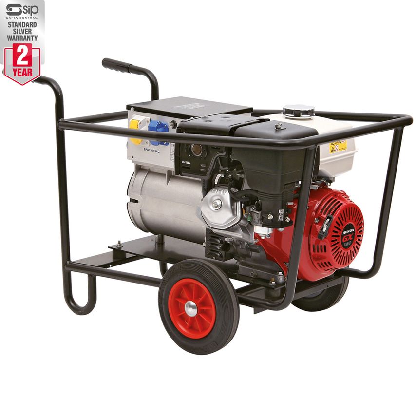 SIP P200W-AC ES HONDA Professional Welder Generator